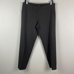 Eileen Fisher Ponte Pull On Slim Pants Size XL Gray